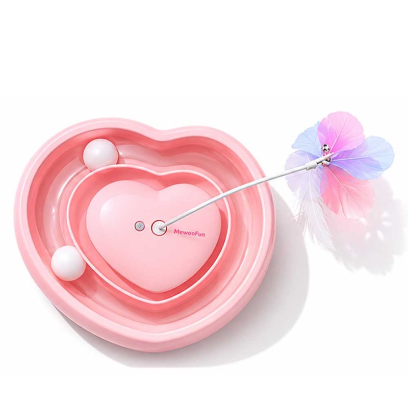 Juguete Automático Pawgether en forma de Corazón PL2 ROSADO