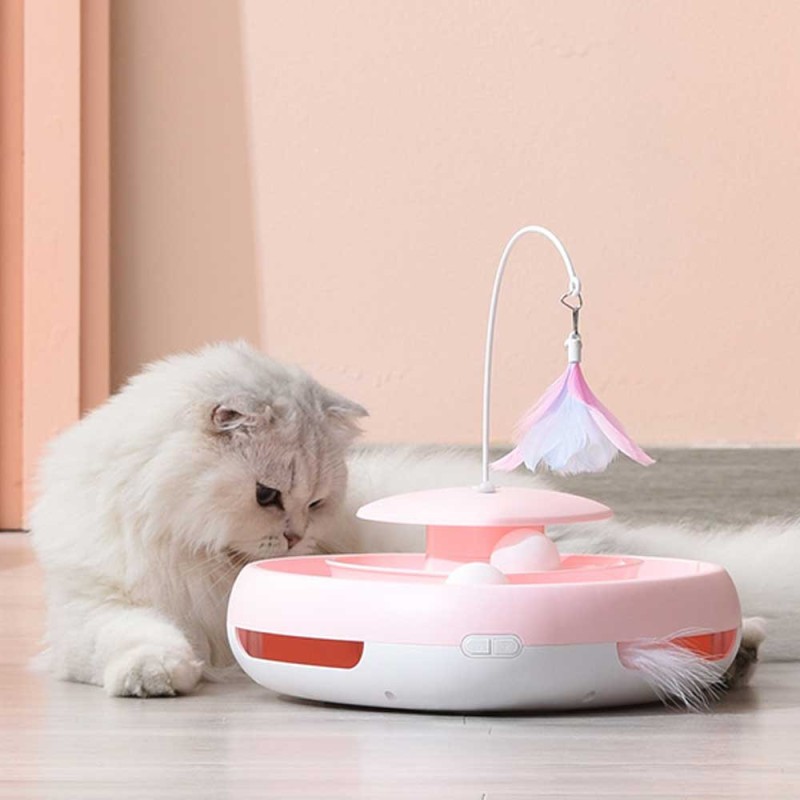 Juguete Automático Pawgether en forma de Corazón PL2 ROSADO