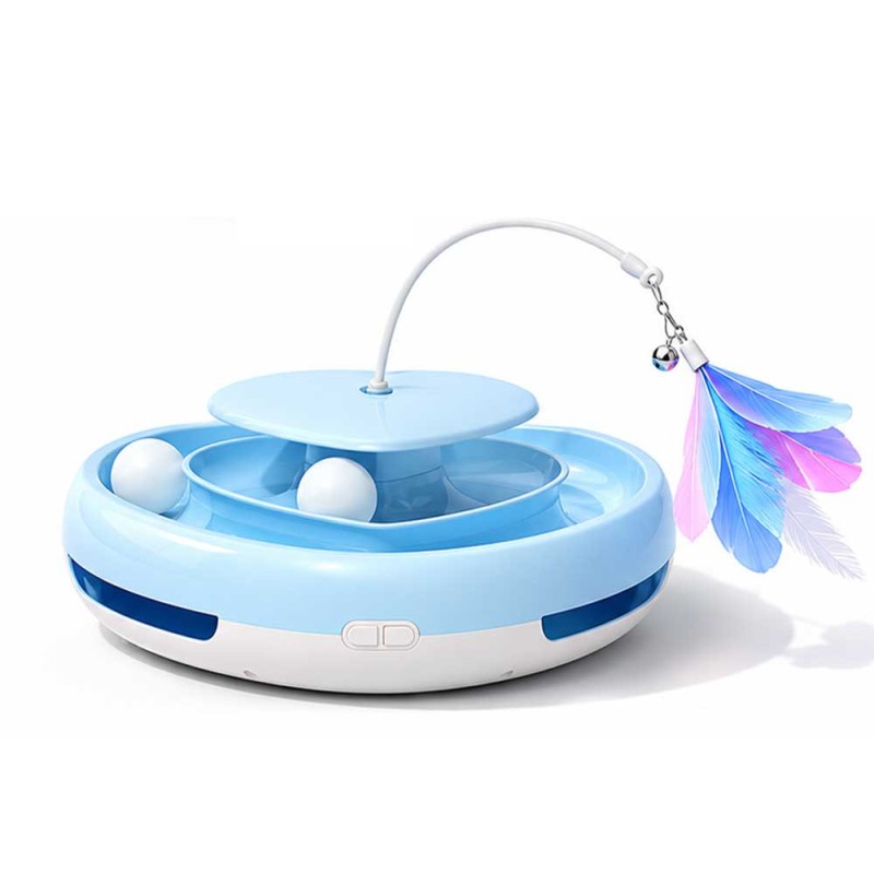 Juguete Automático Pawgether en forma de Corazón PL2- AZUL