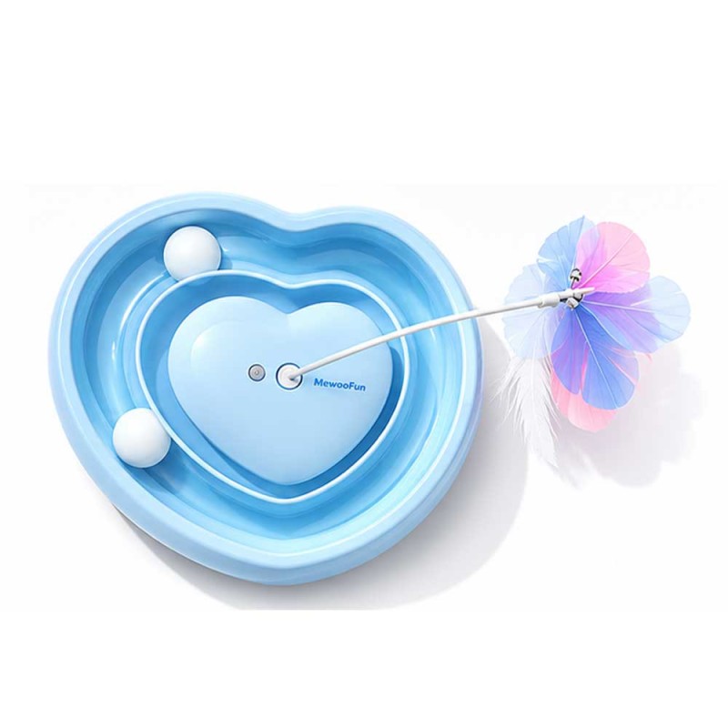 Juguete Automático Pawgether en forma de Corazón PL2- AZUL