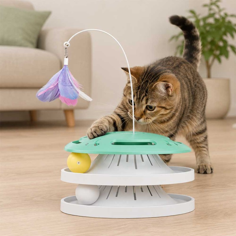 Pista de juguete Pawgether - 2 Niveles - CC1