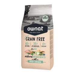 Alimento Ownat Perro Adulto Libre Granos Sabor Pollo 14Kg