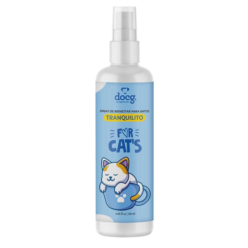 Docg Pet Tranquilito Spray Bienestar Gatos For Cats 120ml