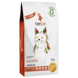 Alimento Cooking Grain Free Gatos Junior Kitten Salmón 2kg