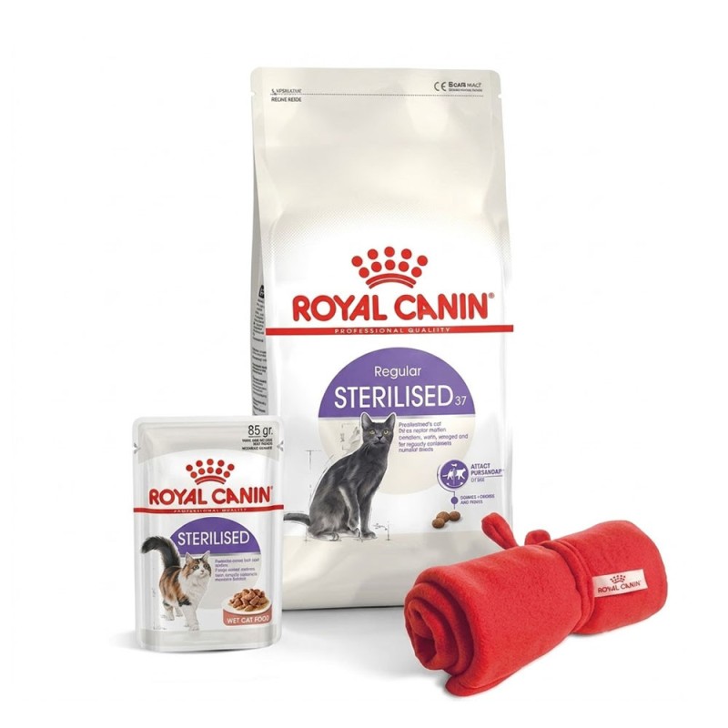 Pack Alimento Royal Canin FHN para Gatos Esterilizados 37 2kg
