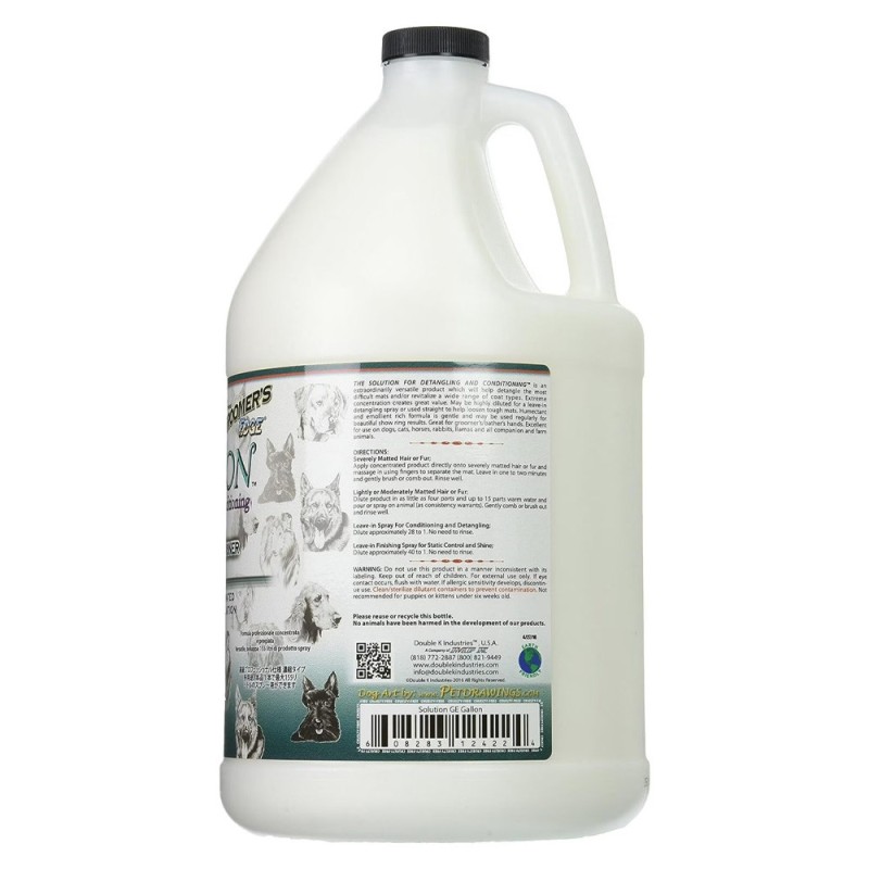 Acondicionador Desenredante Perros The Solution Double K