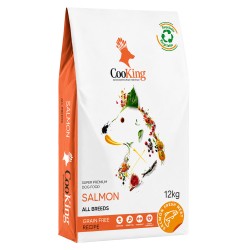 Alimento Cooking Para Perro Adulto Todas las Razas Salmón 12kg