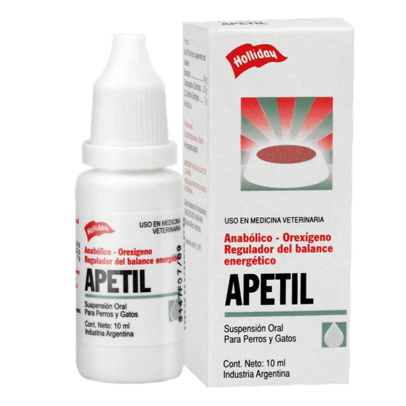 Holliday Apetil 10ml Suspensión Oral para Perros y Gatos