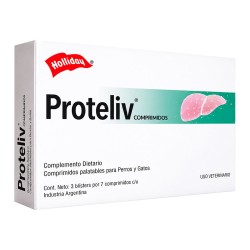 Protector Hepático Para Perros y Gatos Proteliv 21comp