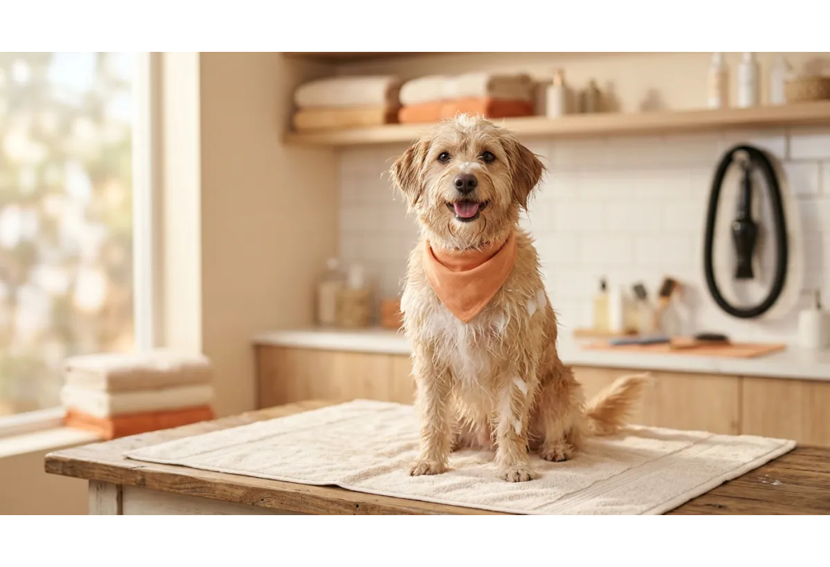 Cómo usar y diluir shampoos concentrados para perros y gatos
