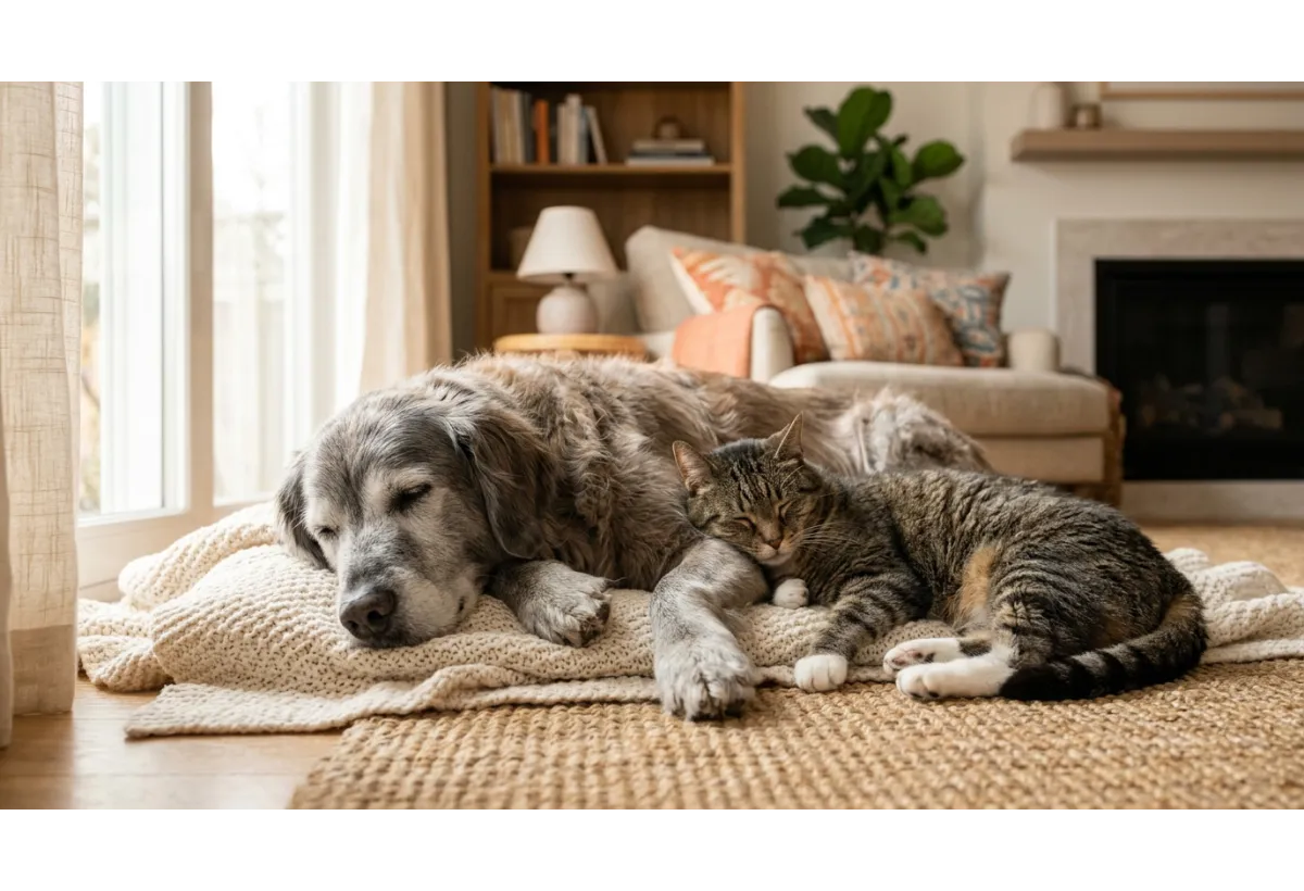 Alimento para perros y gatos senior: qué darles y cuándo cambiar