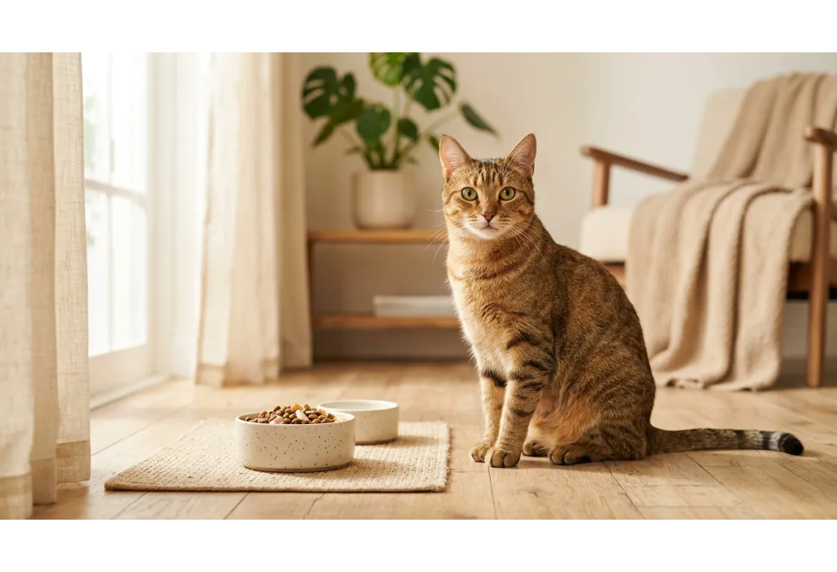 Comida para gatos esterilizados: qué darle y por qué cambia