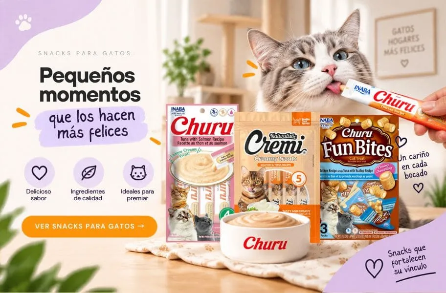 Snacks Churu y premios – El favorito de los gatos